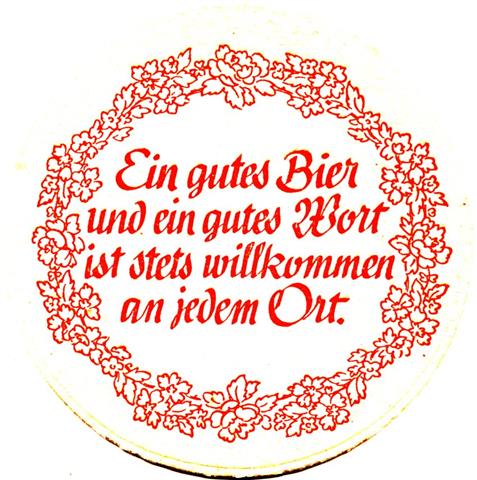 unbekannt ----- spruch rund 1c (185-wer nicht liebt wein-blau) 